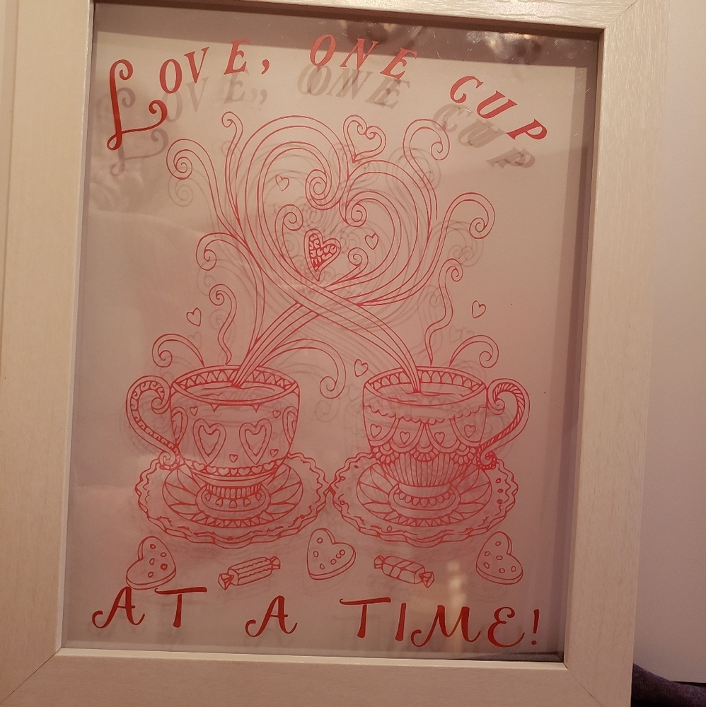 8x10 framed art